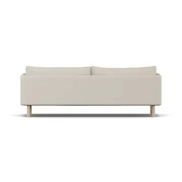 Linnevik sofa - Jump Beige 1956-white-oiled oak, 4-seater, without skirt - 1898