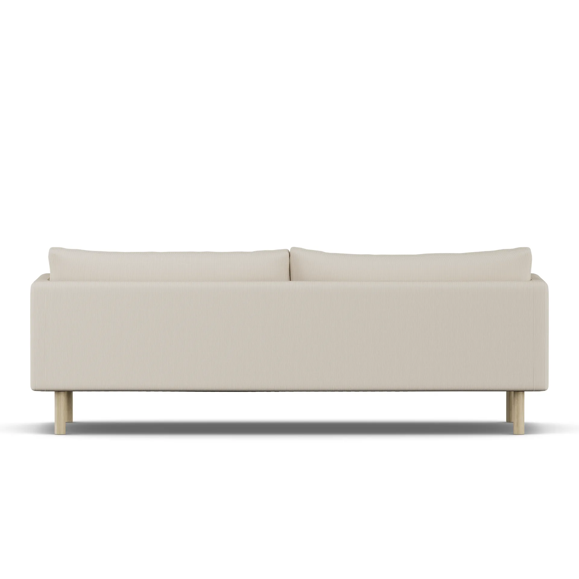 Linnevik sofa, Jump Beige 1956-white-oiled oak, 4-seater 1898