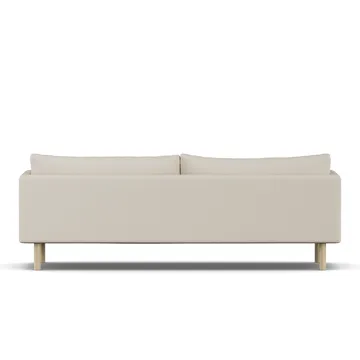 Linnevik sofa - Jump Beige 1956-white-oiled oak, 4-seater - 1898