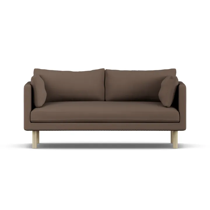 Linnevik sofa - Jump Brown 1955 1955-white-oiled oak, 2-seater - 1898