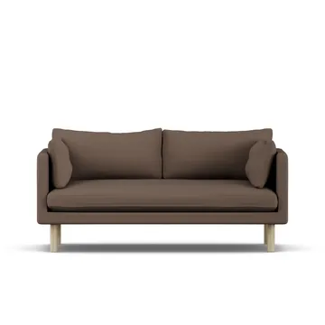 Linnevik sofa - Jump Brown 1955 1955-white-oiled oak, 2-seater - 1898