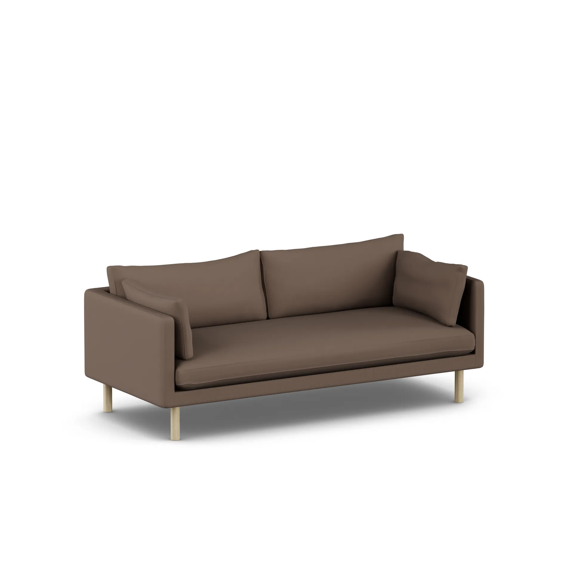Linnevik sofa, Jump Brown 1955 1955-white-oiled oak, 3-seater 1898