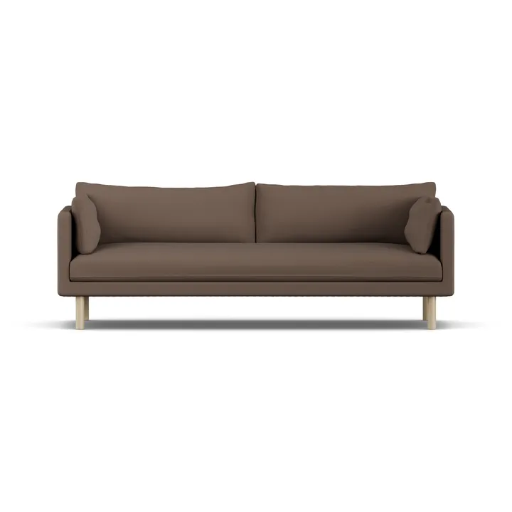 Linnevik sofa - Jump Brown 1955 1955-white-oiled oak, 4-seater - 1898