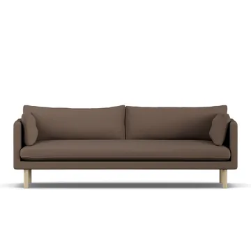 Linnevik sofa - Jump Brown 1955 1955-white-oiled oak, 4-seater - 1898