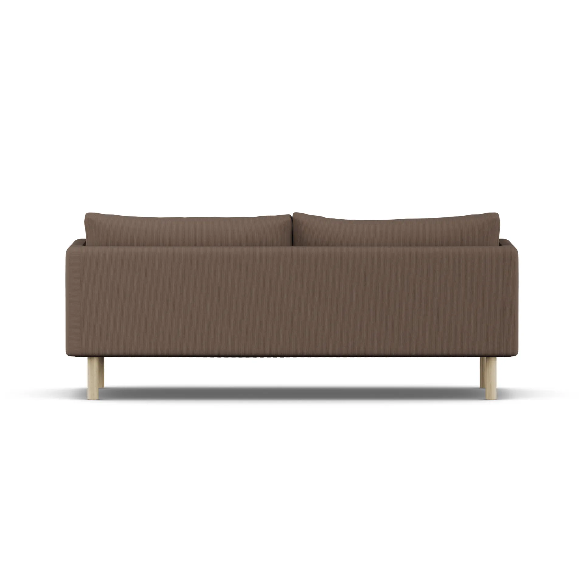 Linnevik sofa, Jump Brown 1955-white-oiled oak, 3-seater, without skirt 1898