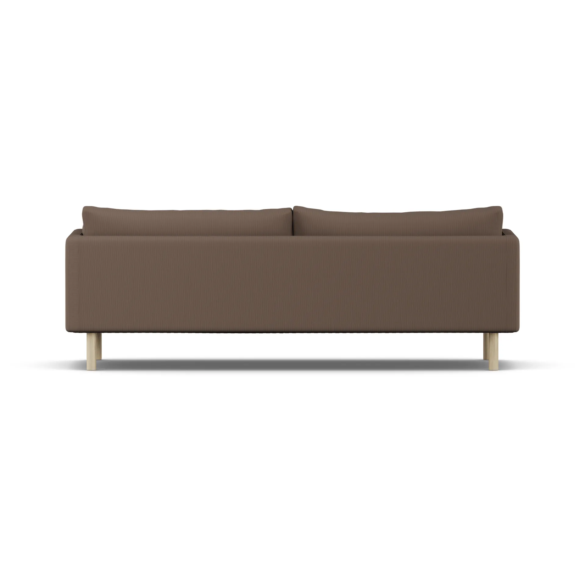 Linnevik sofa, Jump Brown 1955-white-oiled oak, 4-seater, without skirt 1898