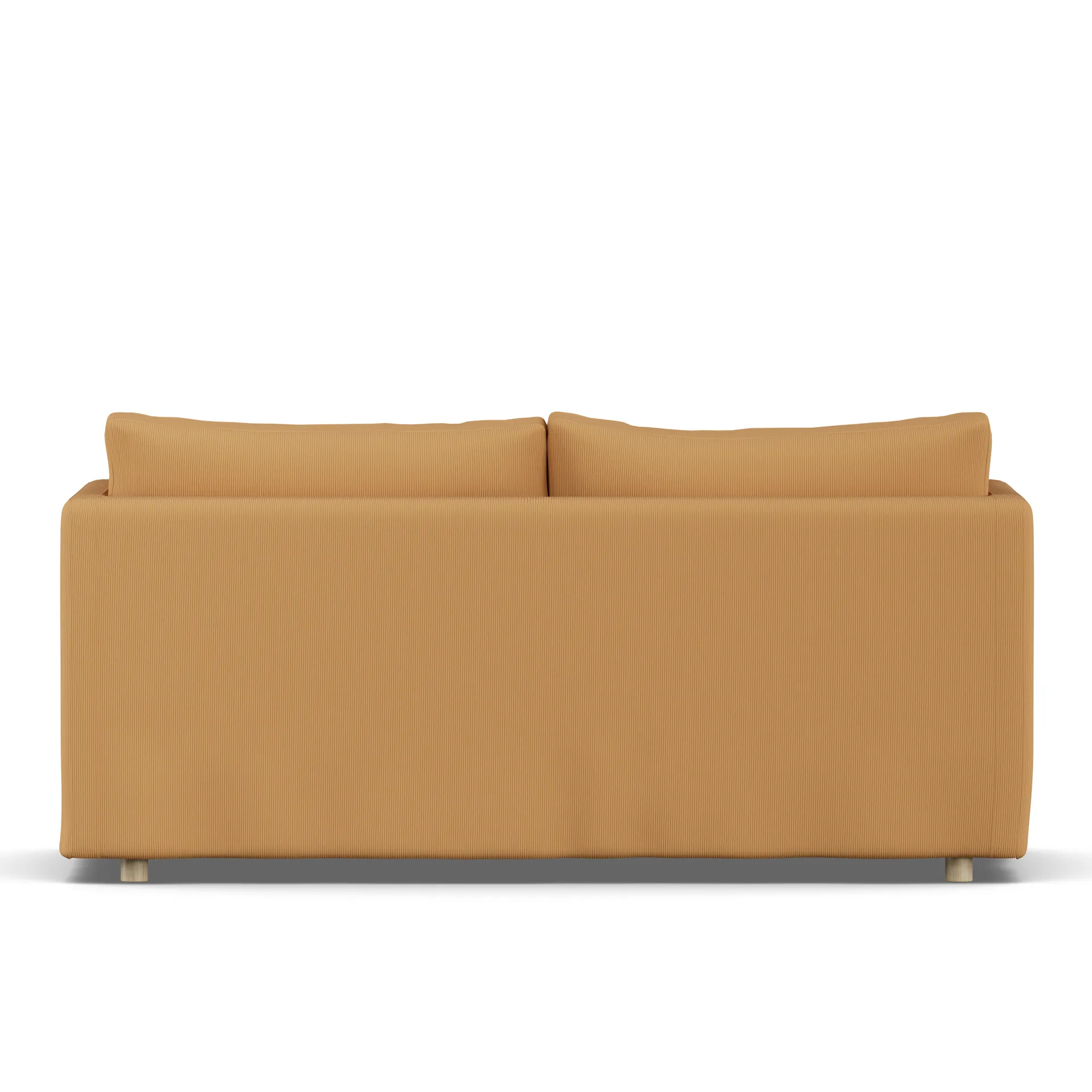 Linnevik sofa, Jump Honey 1959-white-oiled oak, 2-seater, with skirt 1898