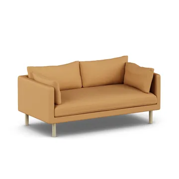 Linnevik sofa - Jump Honey 1959-white-oiled oak, 2-seater, without skirt - 1898