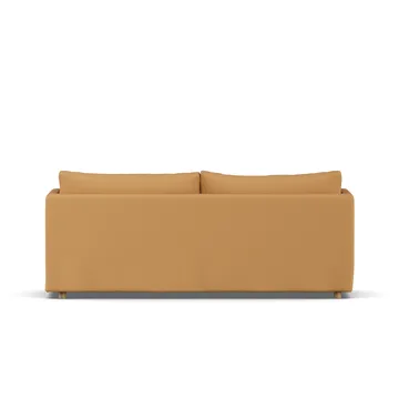 Linnevik sofa - Jump Honey 1959-white-oiled oak, 3-seater, with skirt - 1898