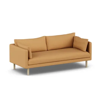 Linnevik sofa - Jump Honey 1959-white-oiled oak, 3-seater, without skirt - 1898
