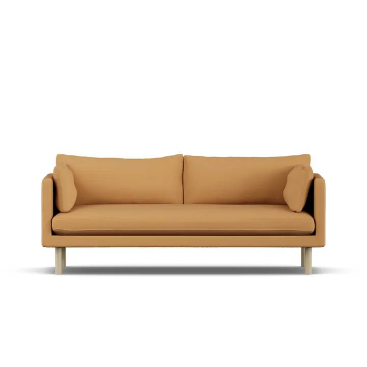 Linnevik sofa - Jump Honey 1959-white-oiled oak, 3-seater - 1898