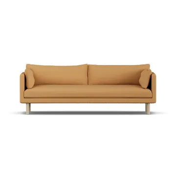 Linnevik sofa - Jump Honey 1959-white-oiled oak, 4-seater, without skirt - 1898