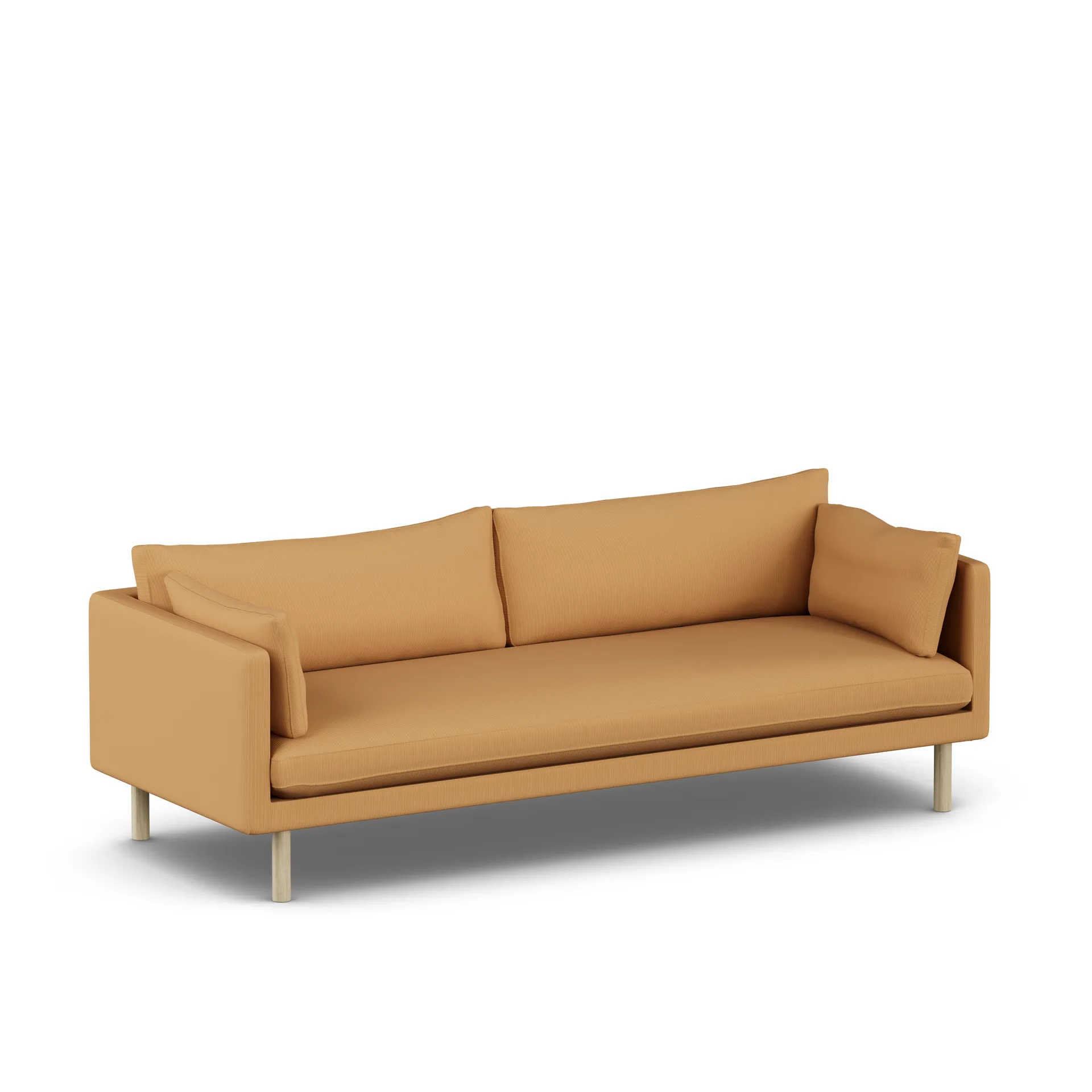Linnevik sofa, Jump Honey 1959-white-oiled oak, 4-seater 1898