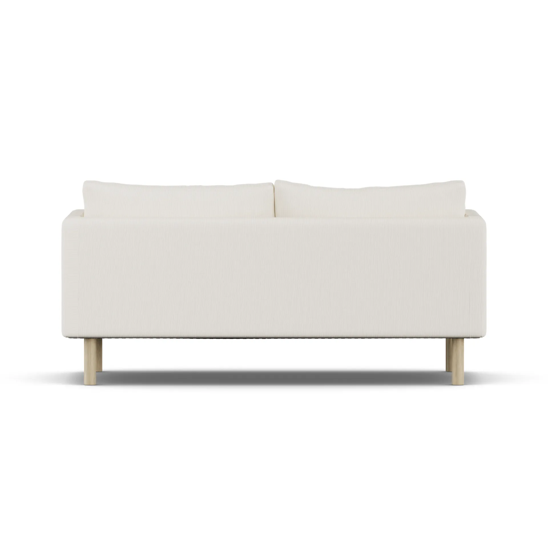 Linnevik sofa, Jump Off White 1954-white-oiled oak, 2-seater, without skirt 1898