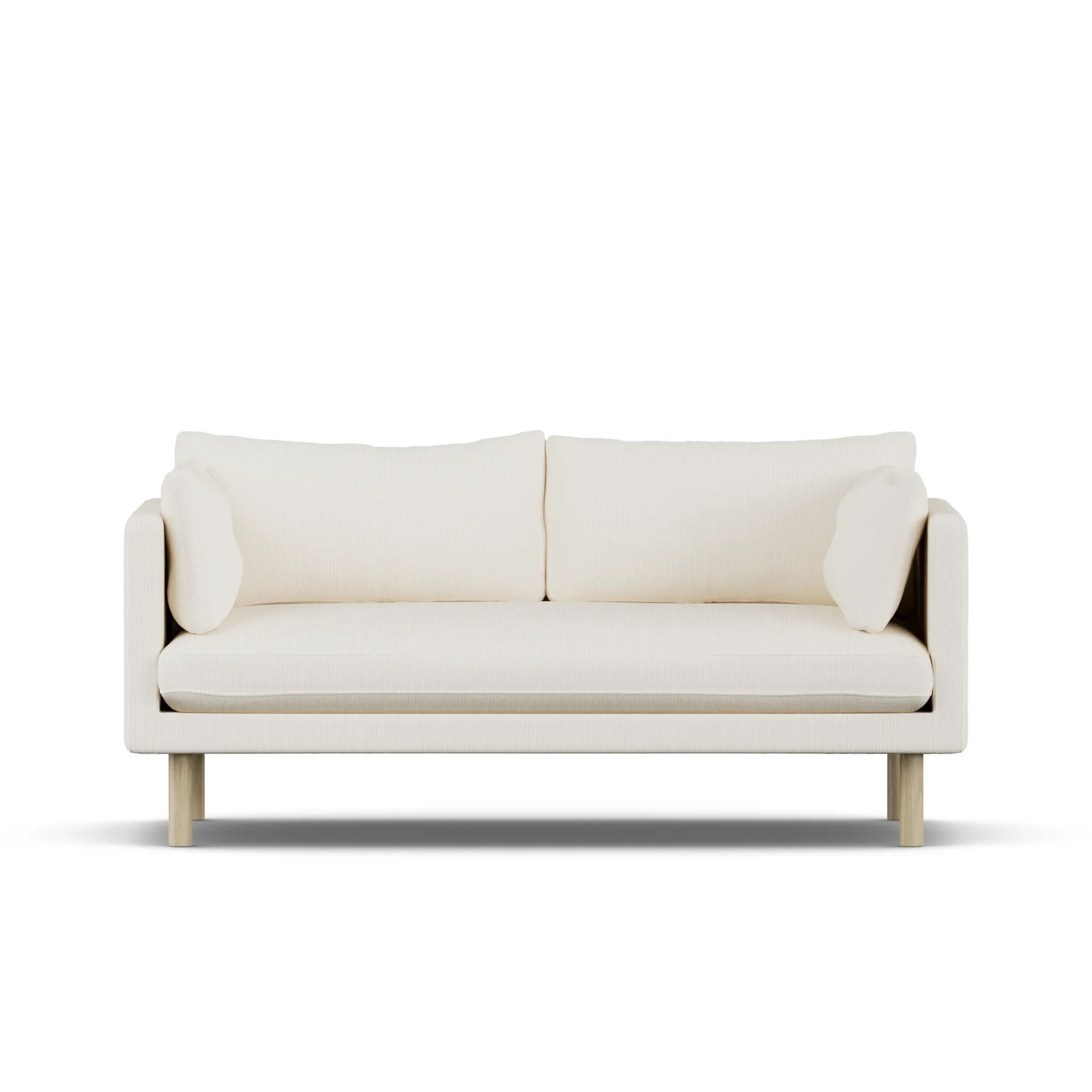 Linnevik sofa, Jump Off White 1954-white-oiled oak, 2-seater 1898