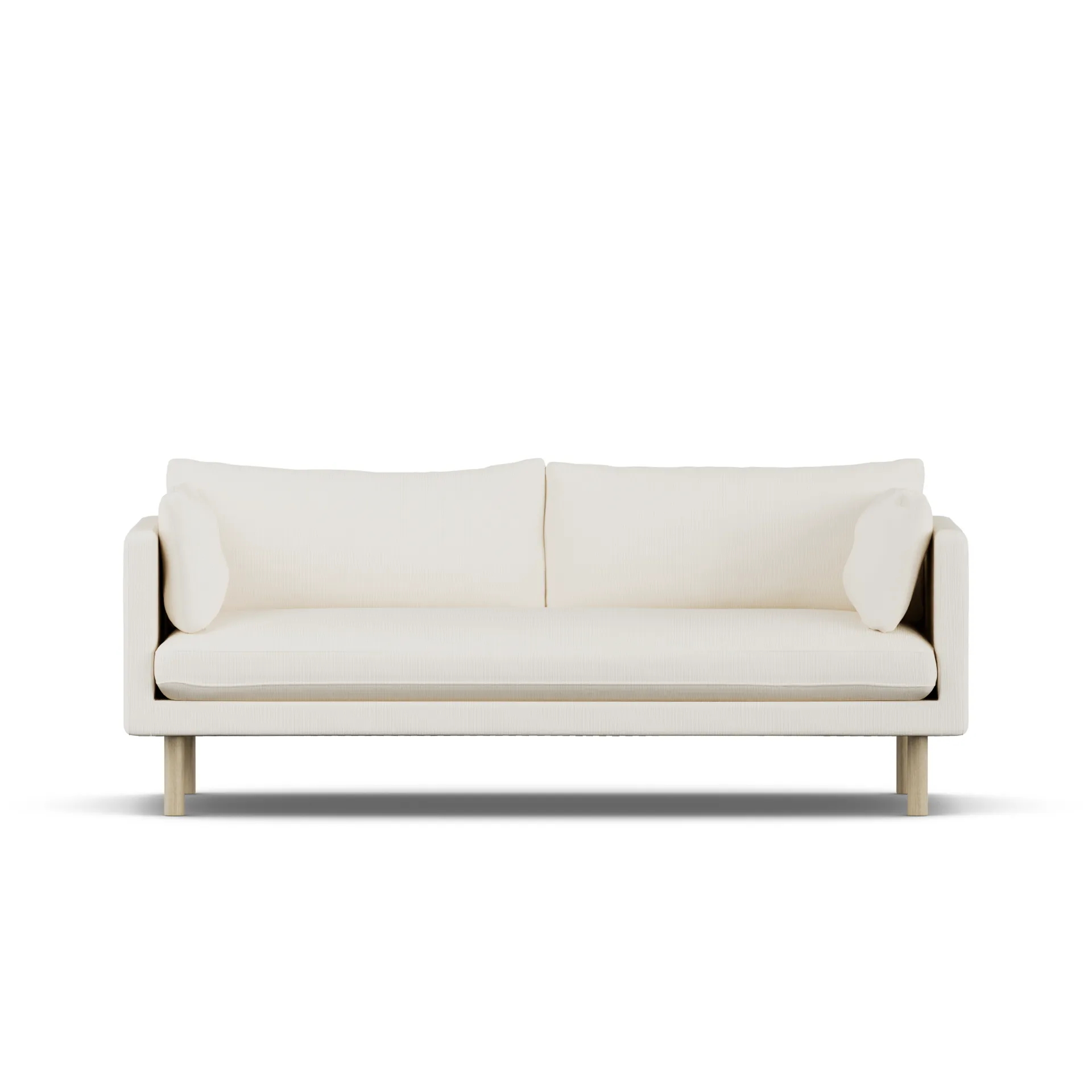 Linnevik sofa, Jump Off White 1954-white-oiled oak, 3-seater 1898