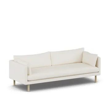 Linnevik sofa - Jump Off White 1954-white-oiled oak, 4-seater - 1898