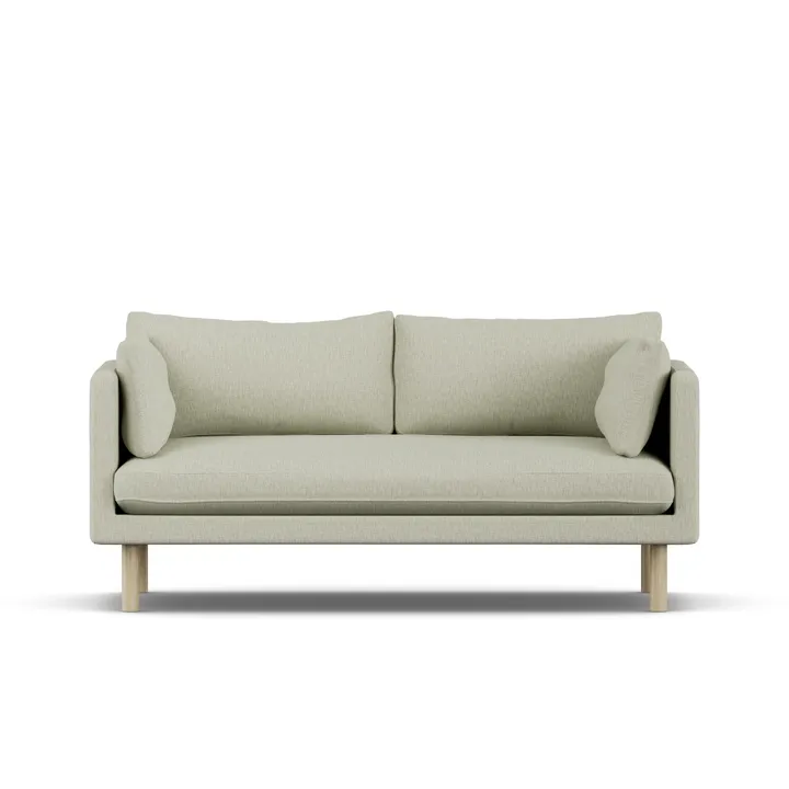 Linnevik sofa - Luiza Beige 3981-white-oiled oak, 2-seater - 1898