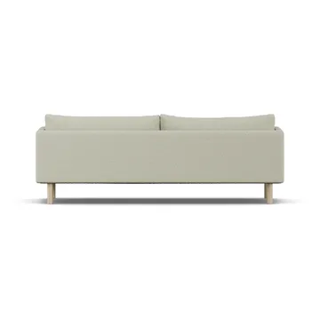 Linnevik sofa - Luiza Beige 3981-white-oiled oak, 4-seater, without skirt - 1898
