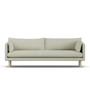 Linnevik sofa - Luiza Beige 3981-white-oiled oak, 4-seater - 1898