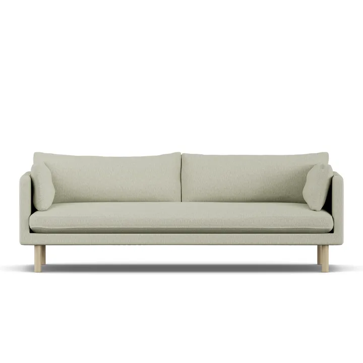 Linnevik sofa - Luiza Beige 3981-white-oiled oak, 4-seater - 1898