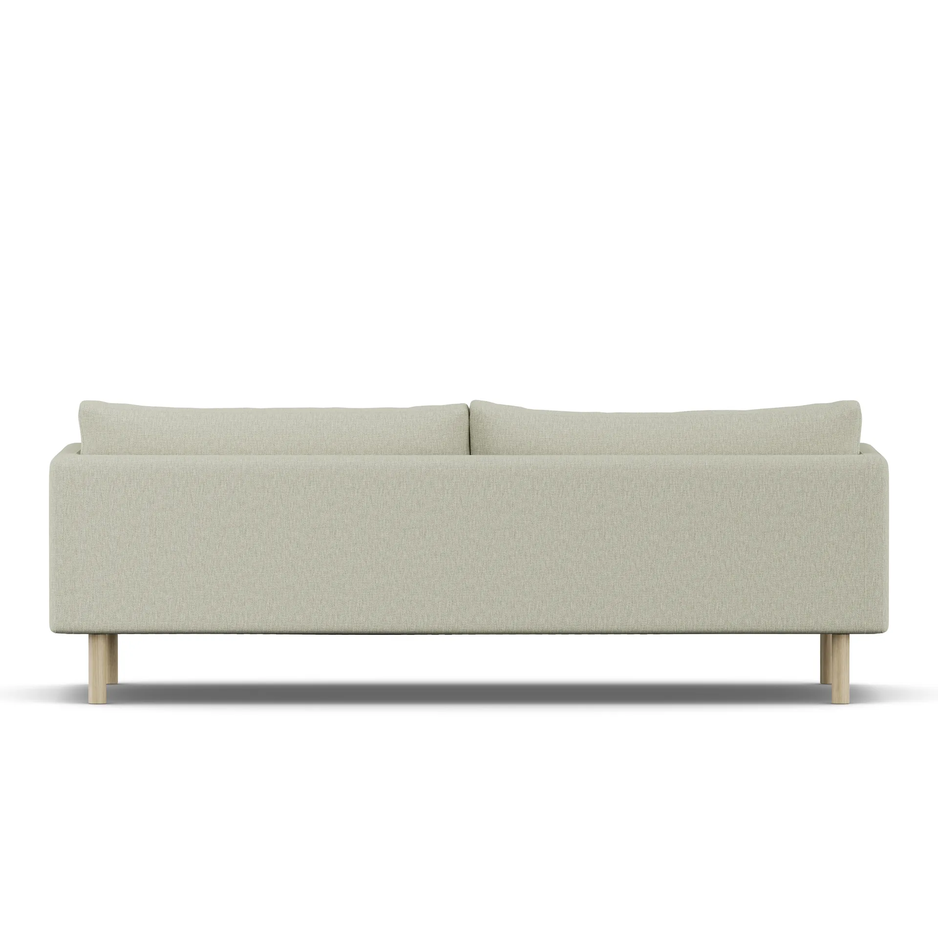 Linnevik sofa, Luiza Beige 3981-white-oiled oak, 4-seater 1898