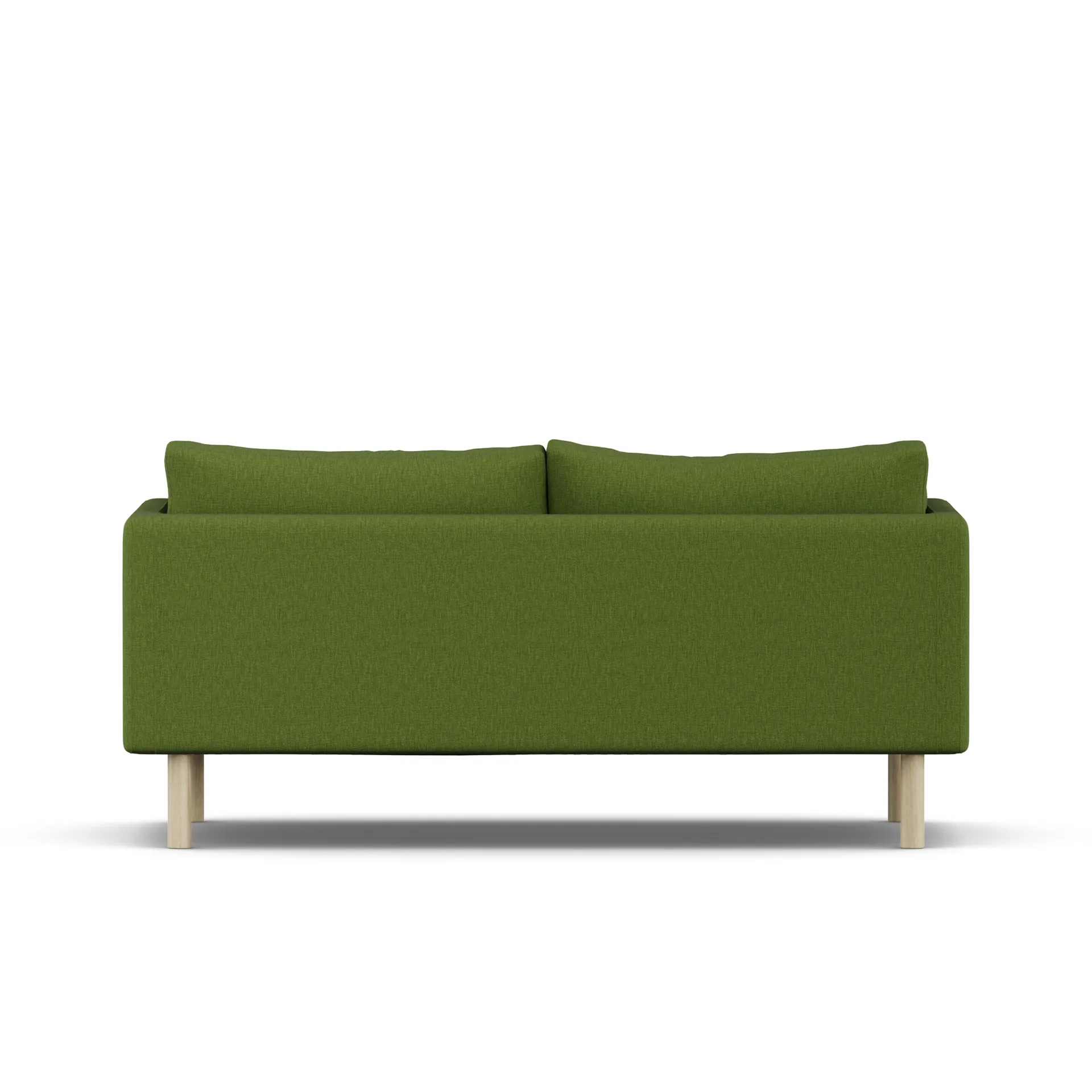 Linnevik sofa, Luiza Green 3975-white-oiled oak, 2-seater 1898