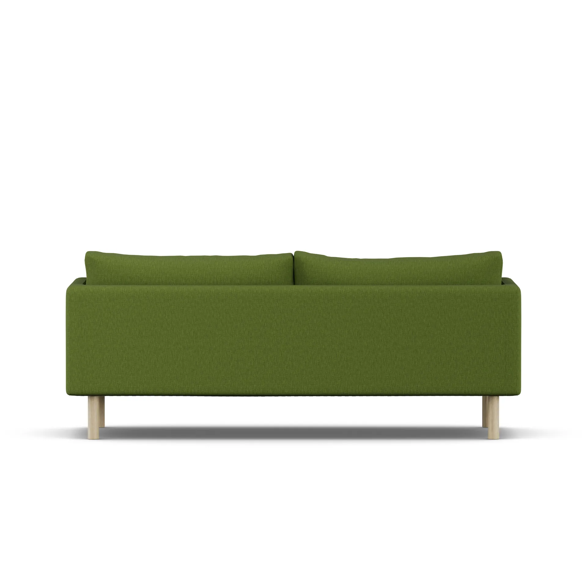 Linnevik sofa, Luiza Green 3975-white-oiled oak, 3-seater 1898