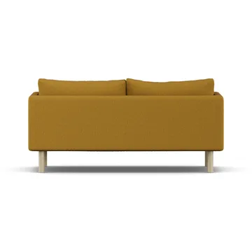 Linnevik sofa - Luiza Mustard 3972-white-oiled oak, 2-seater, without skirt - 1898