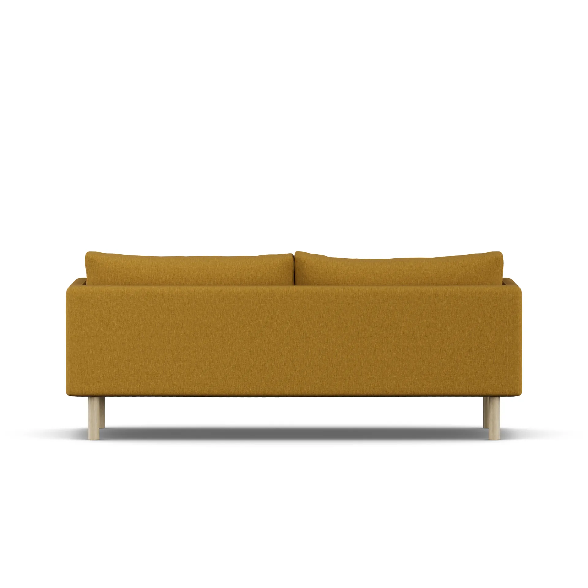 Linnevik sofa, Luiza Mustard 3972-white-oiled oak, 3-seater 1898