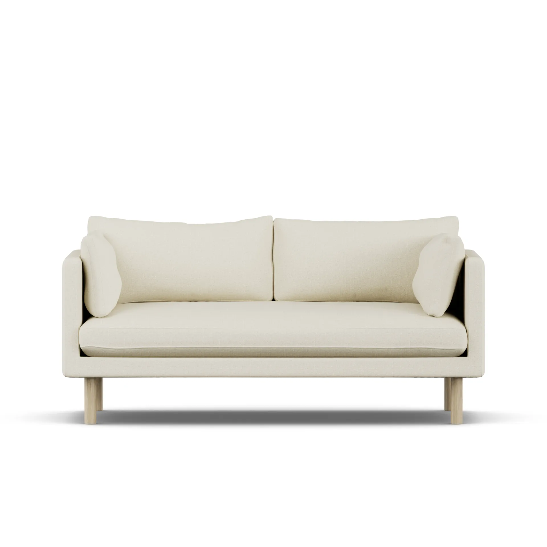 Linnevik sofa, Oslo Nature 1540-white-oiled oak, 2-seater 1898