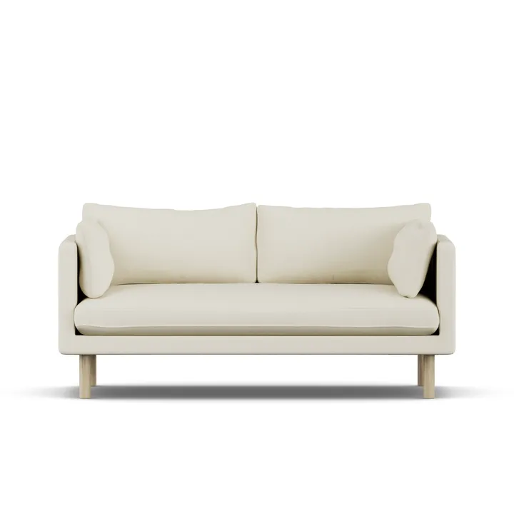 Linnevik sofa - Oslo Nature 1540-white-oiled oak, 2-seater - 1898