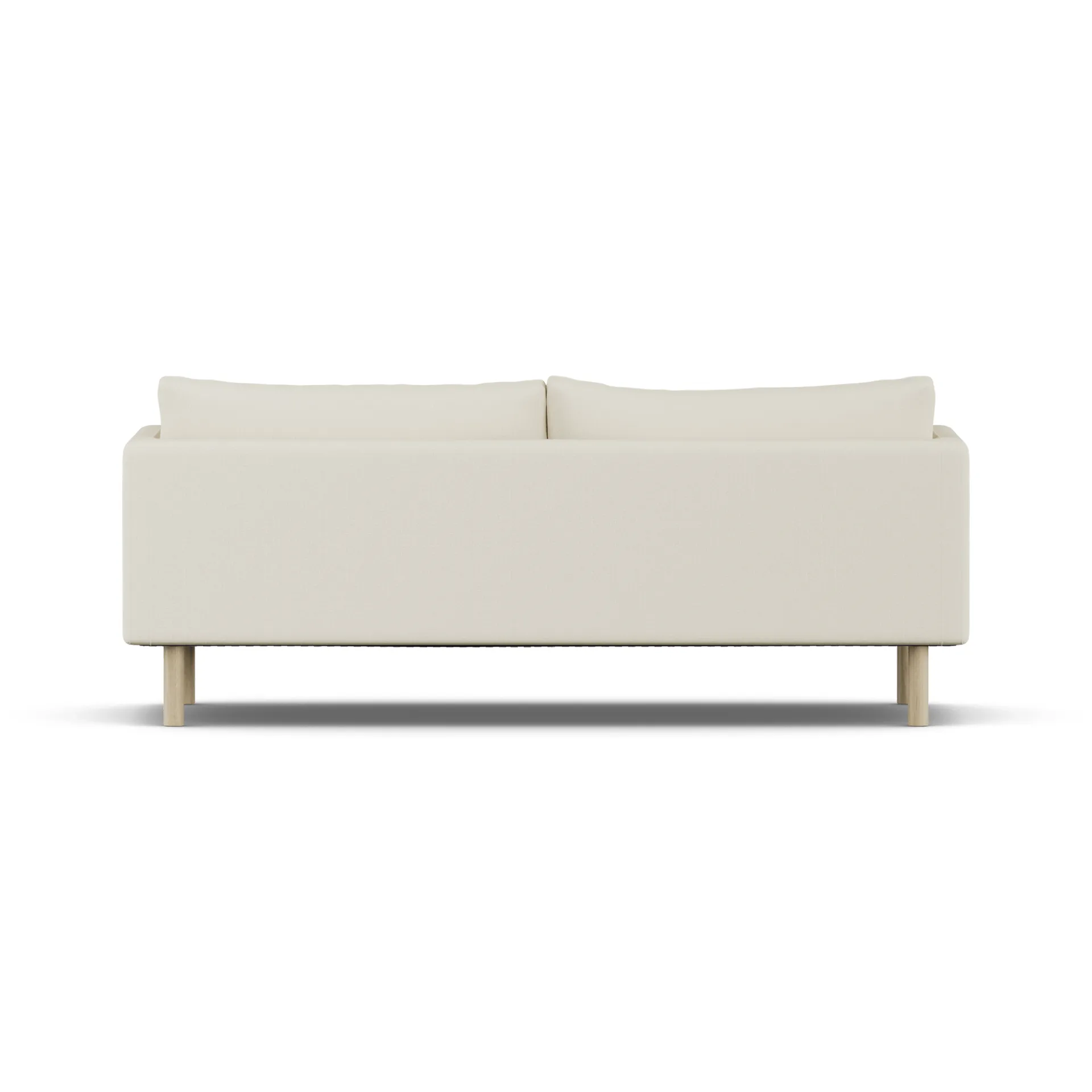 Linnevik sofa, Oslo Nature 1540-white-oiled oak, 3-seater, without skirt 1898