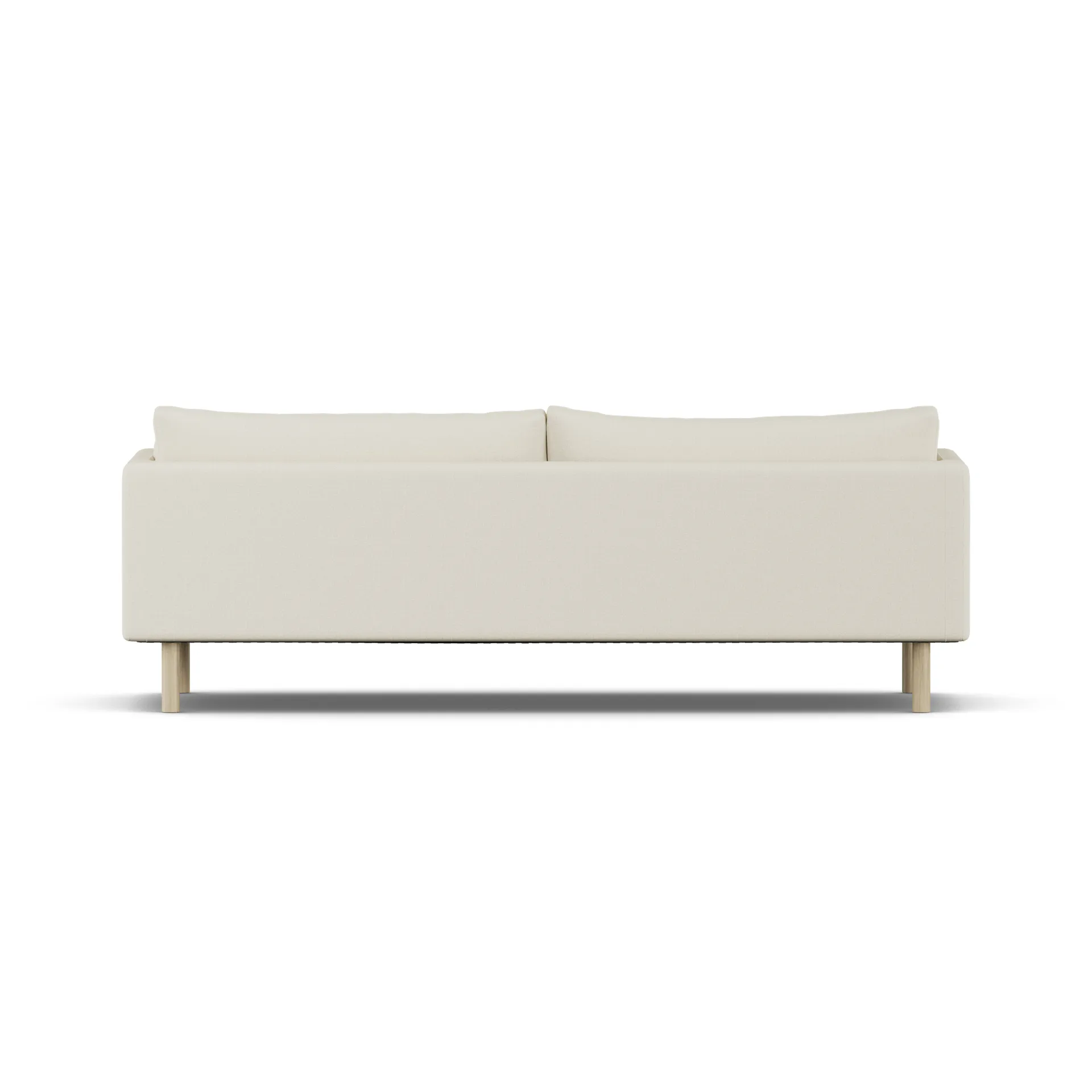 Linnevik sofa, Oslo Nature 1540-white-oiled oak, 4-seater, without skirt 1898