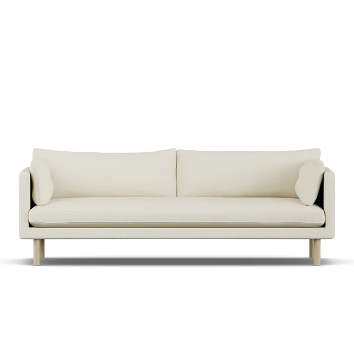 Linnevik sofa - Oslo Nature 1540-white-oiled oak, 4-seater - 1898