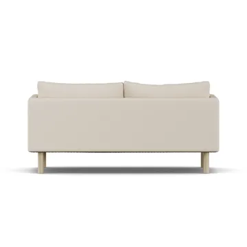 Linnevik sofa - Same Beige 6670-white-oiled oak, 2-seater, without skirt - 1898