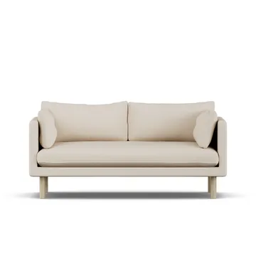 Linnevik sofa - Same Beige 6670-white-oiled oak, 2-seater - 1898