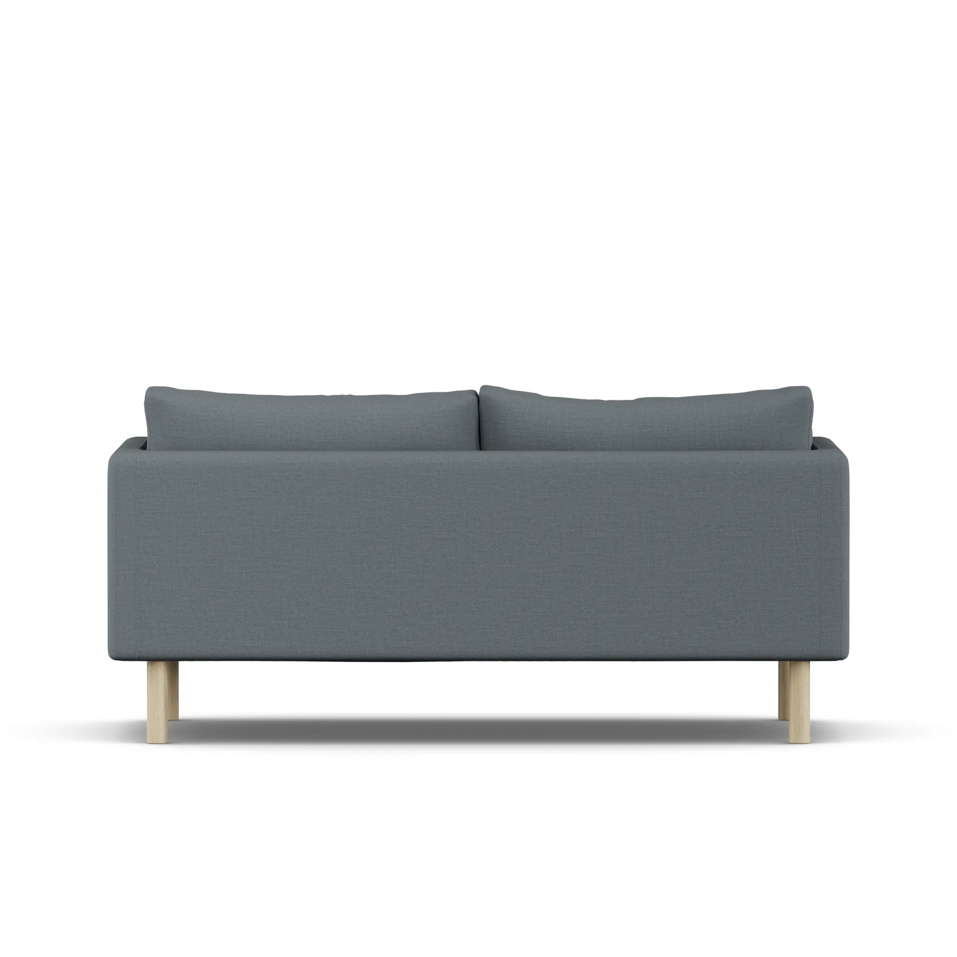 Linnevik sofa, Same Blue 6678-white-oiled oak, 2-seater 1898
