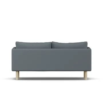 Linnevik sofa - Same Blue 6678-white-oiled oak, 2-seater - 1898