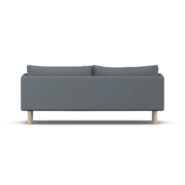 Linnevik sofa - Same Blue 6678-white-oiled oak, 3-seater, without skirt - 1898