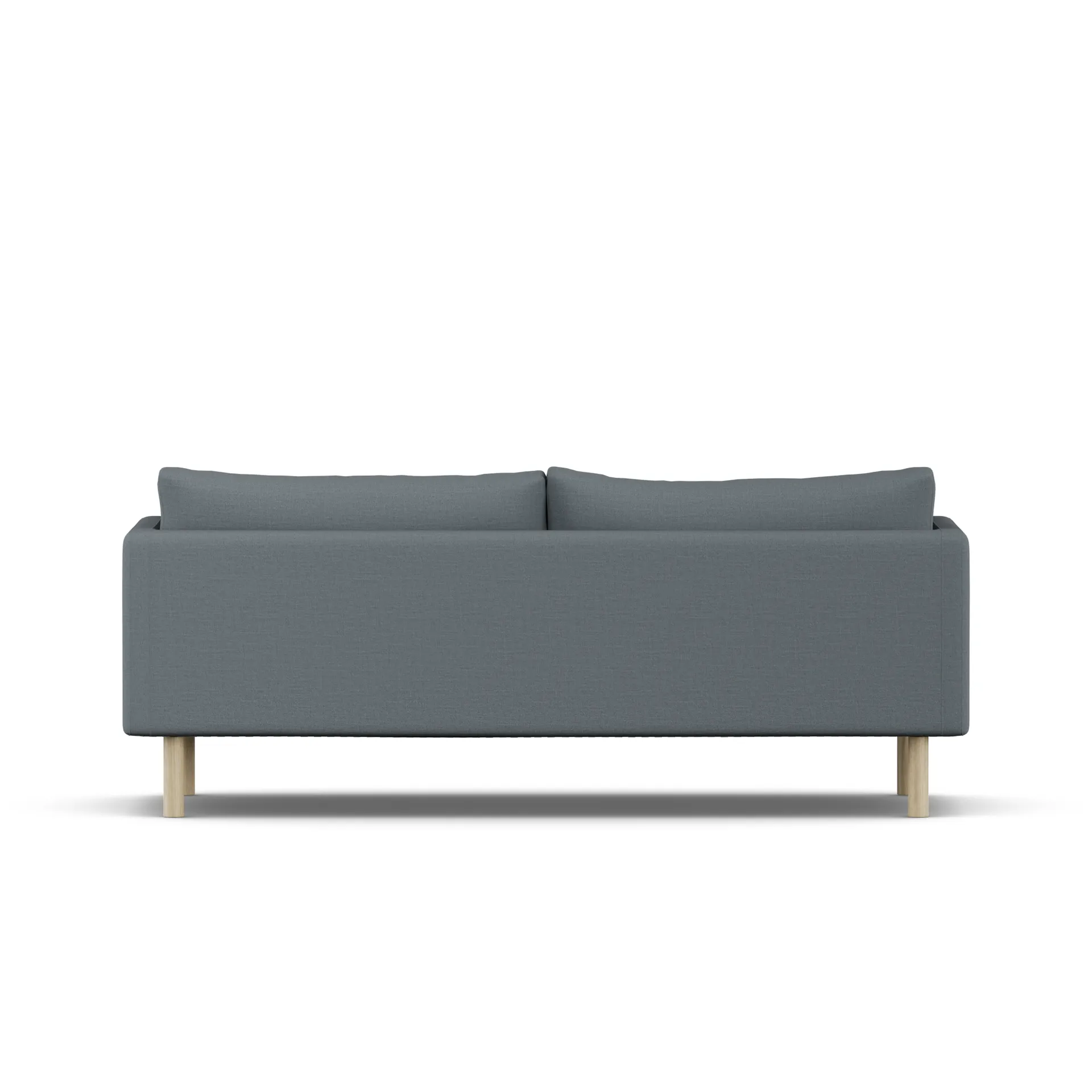 Linnevik sofa, Same Blue 6678-white-oiled oak, 3-seater 1898