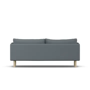 Linnevik sofa - Same Blue 6678-white-oiled oak, 3-seater - 1898