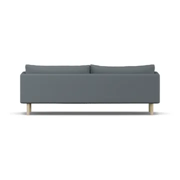 Linnevik sofa - Same Blue 6678-white-oiled oak, 4-seater, without skirt - 1898