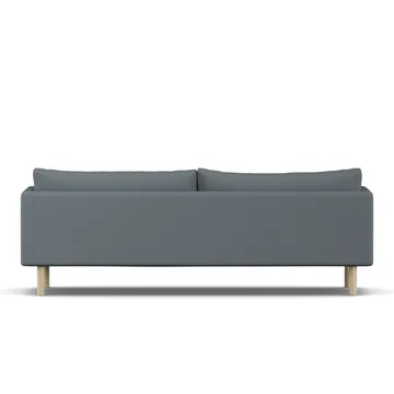 Linnevik sofa - Same Blue 6678-white-oiled oak, 4-seater - 1898