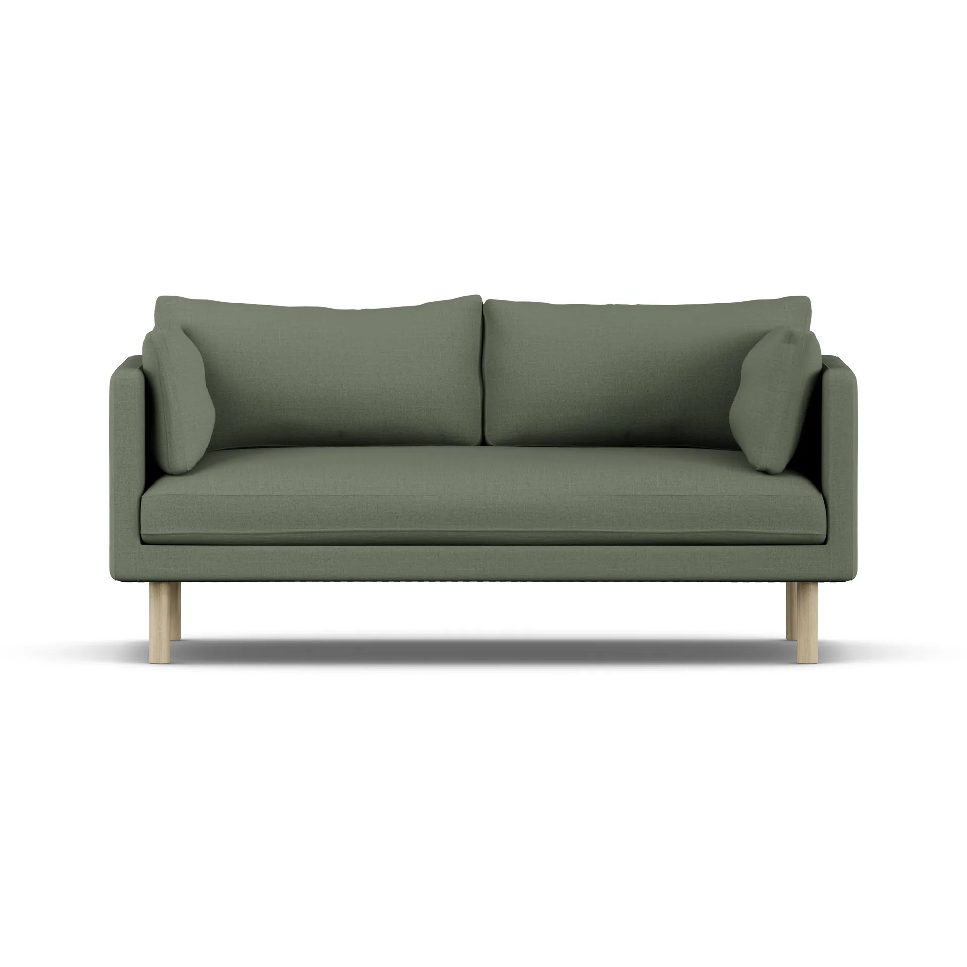 Linnevik sofa, Same Forest 6677-white-oiled oak, 2-seater, without skirt 1898