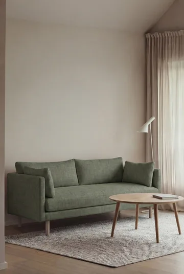 Linnevik sofa - Same Forest 6677-white-oiled oak, 2-seater, without skirt - 1898