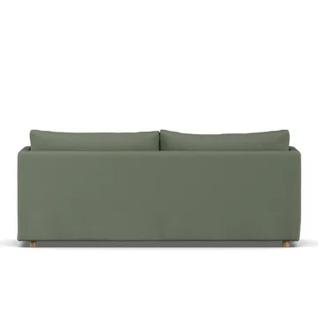 Linnevik sofa - Same Forest 6677-white-oiled oak, 3-seater, with skirt - 1898