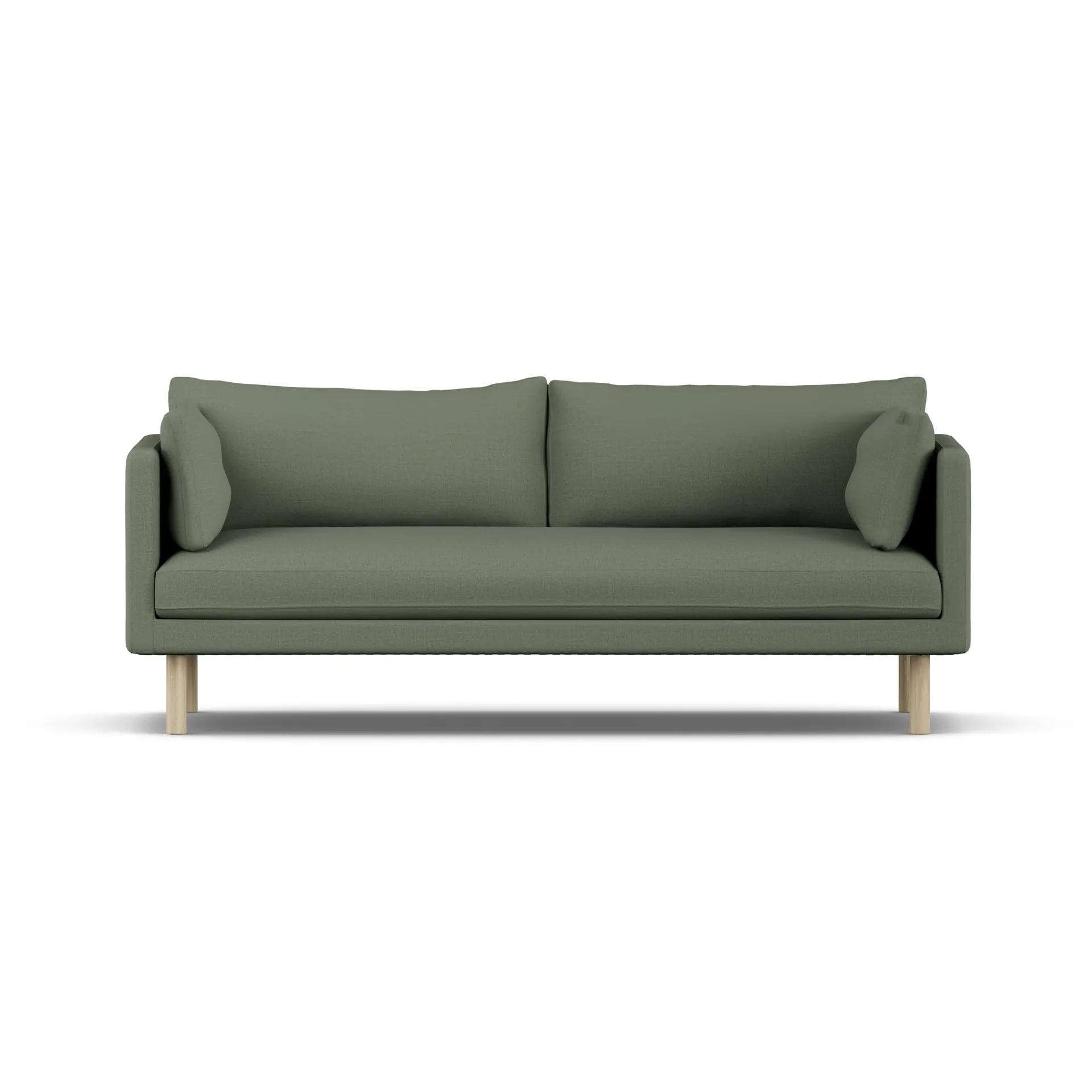 Linnevik sofa, Same Forest 6677-white-oiled oak, 3-seater, without skirt 1898