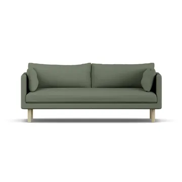 Linnevik sofa - Same Forest 6677-white-oiled oak, 3-seater, without skirt - 1898