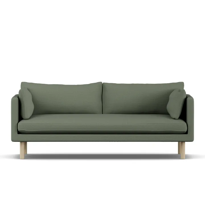 Linnevik sofa - Same Forest 6677-white-oiled oak, 3-seater - 1898